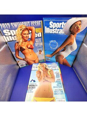 Sports Illustrated Swimsuit Magazines Lot of 3 Supermodel Fashion Photography